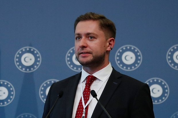    Cоветник главы офиса президента (ОП) Украины Александр Бевз. Фото: Cagla Gurdogan / Reuters