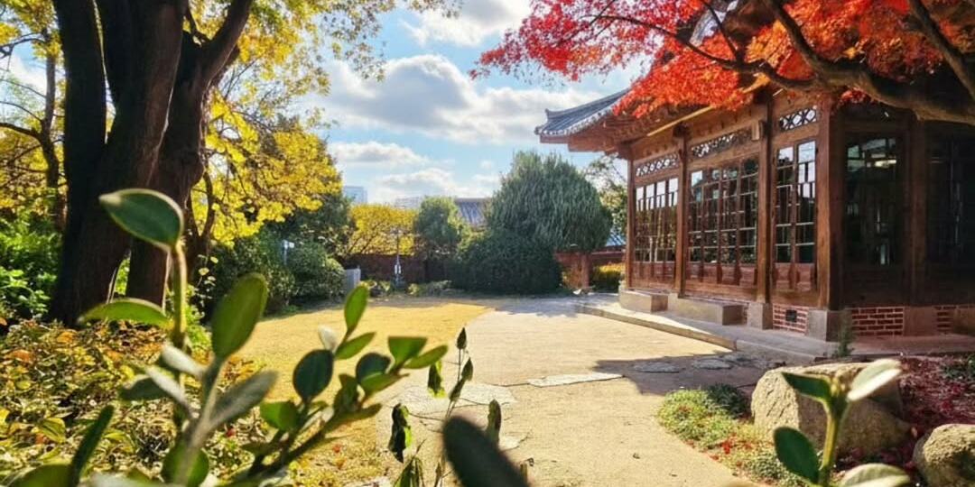 Сеул, Южная Корея. Осень