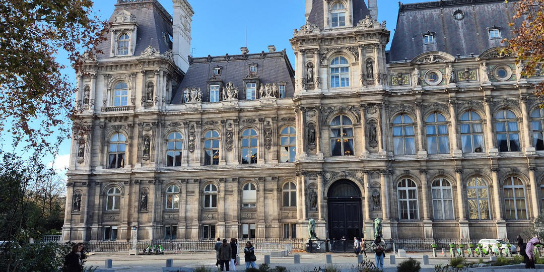 Париж и солнце! В ноябре.