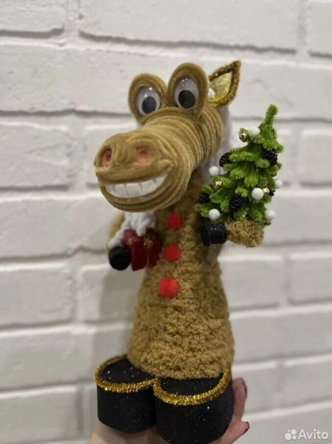    Самодельные игрушки-лошадки   Наталия / Авито.ру