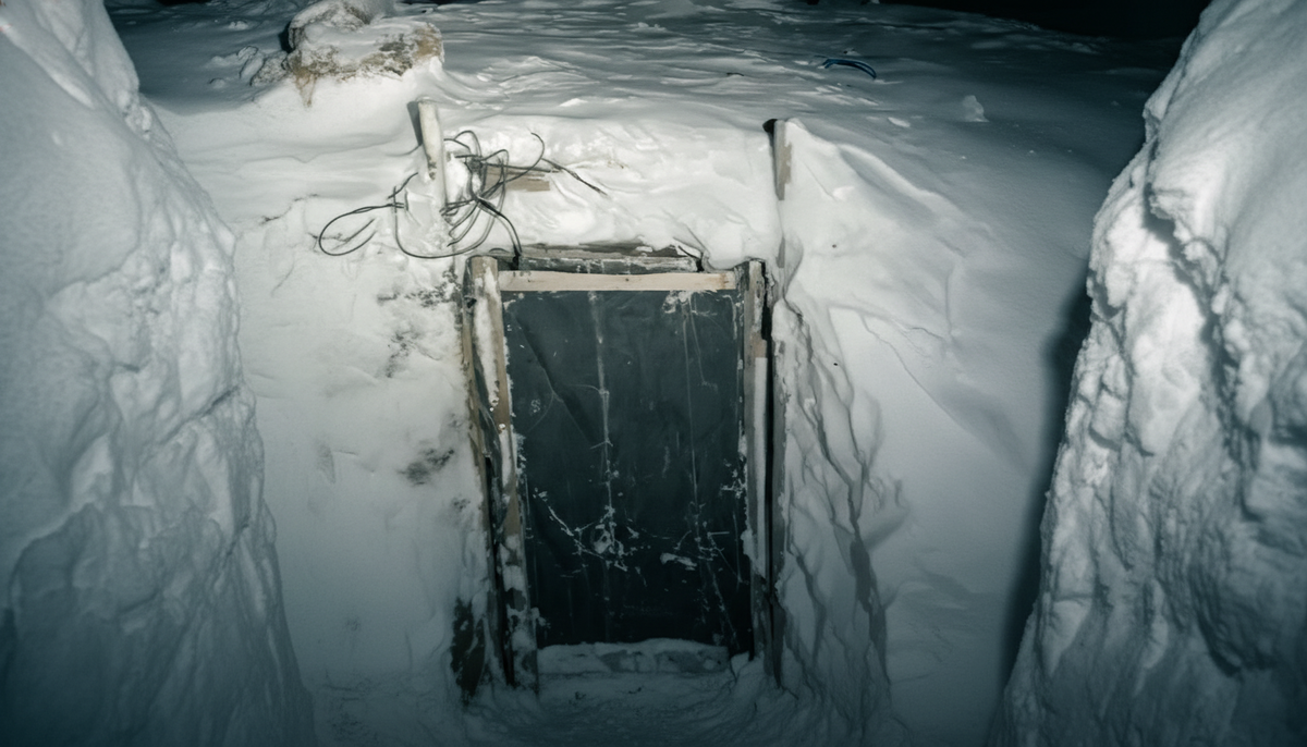 Якутский балаган снаружи кажется вросшим в землю, но это обманчивое впечатление