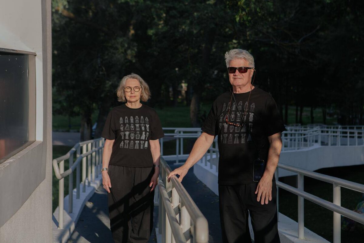 Художники Татьяна Баданина и Владимир Наседкин
Предоставлено пресс-службой Арт-резиденции «Выкса»