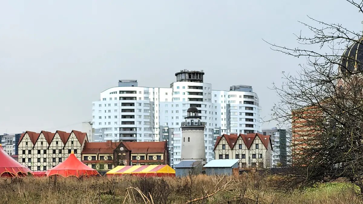 Вид на Рыбную деревню