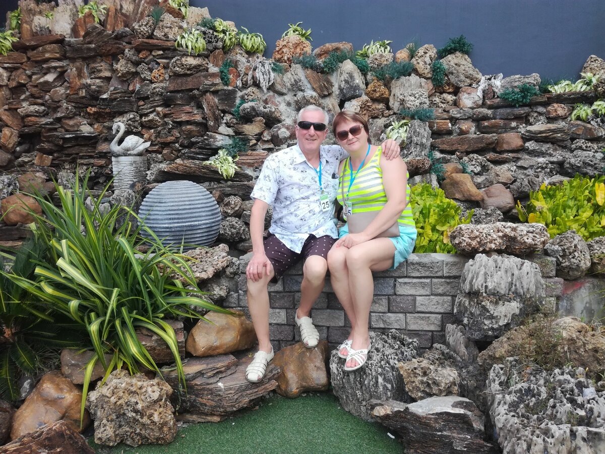 Я и Володя в Таиланде.