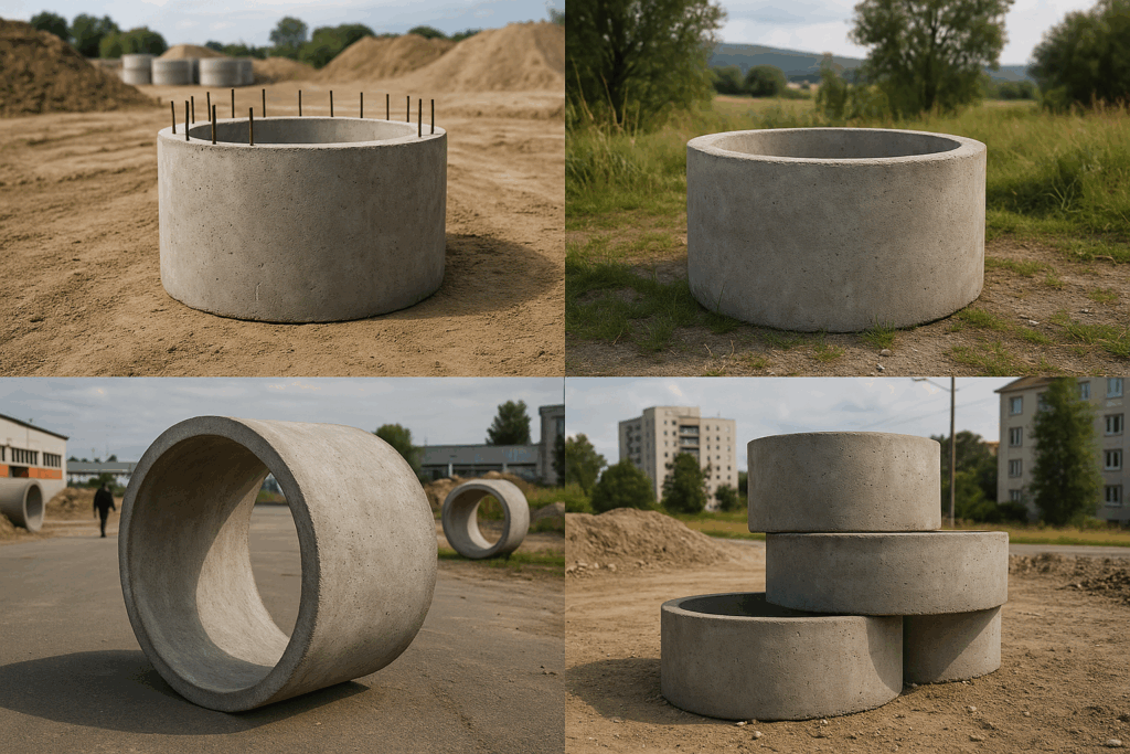    железобетонные кольца советы выбор protrubi