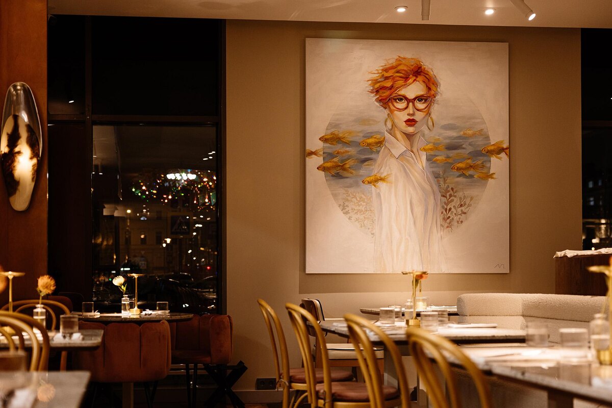    Интерьер ресторана «Рыба Моя»пресс-служба «Рыба Моя»