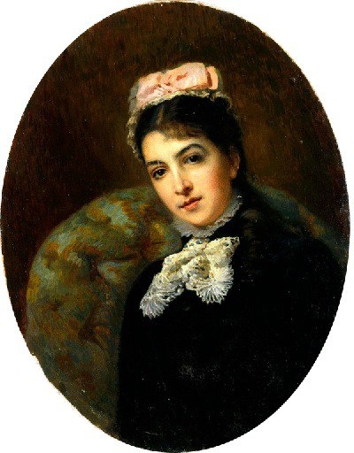 Портрет М.Г. Савиной. Художник К. Маковский