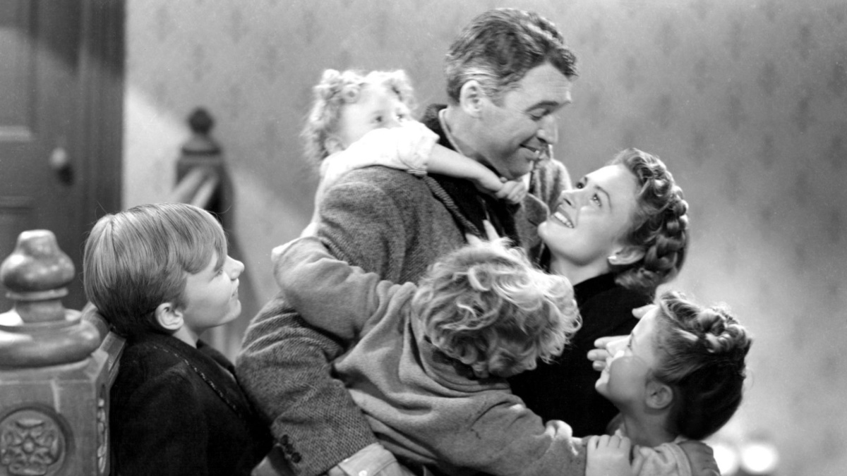 Кадр из фильма «Эта замечательная жизнь», 1947 год, режиссер Фрэнк Капра