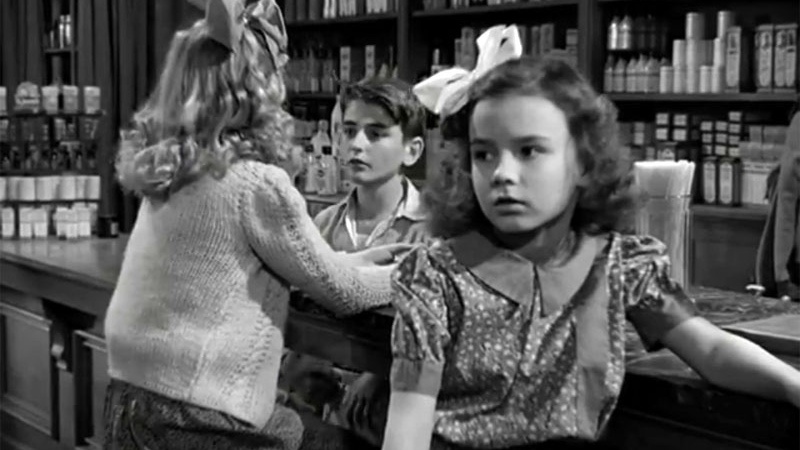 Кадр из фильма «Эта замечательная жизнь», 1947 год, режиссер Фрэнк Капра