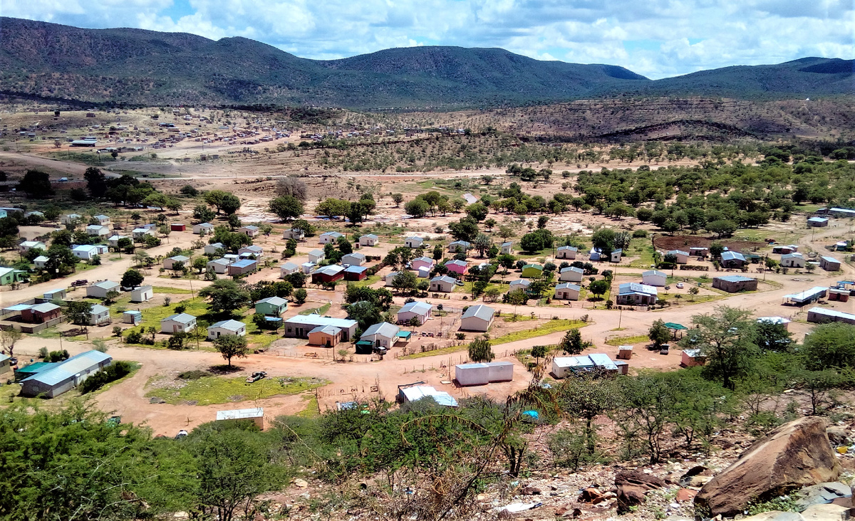Опуво, север Намибии