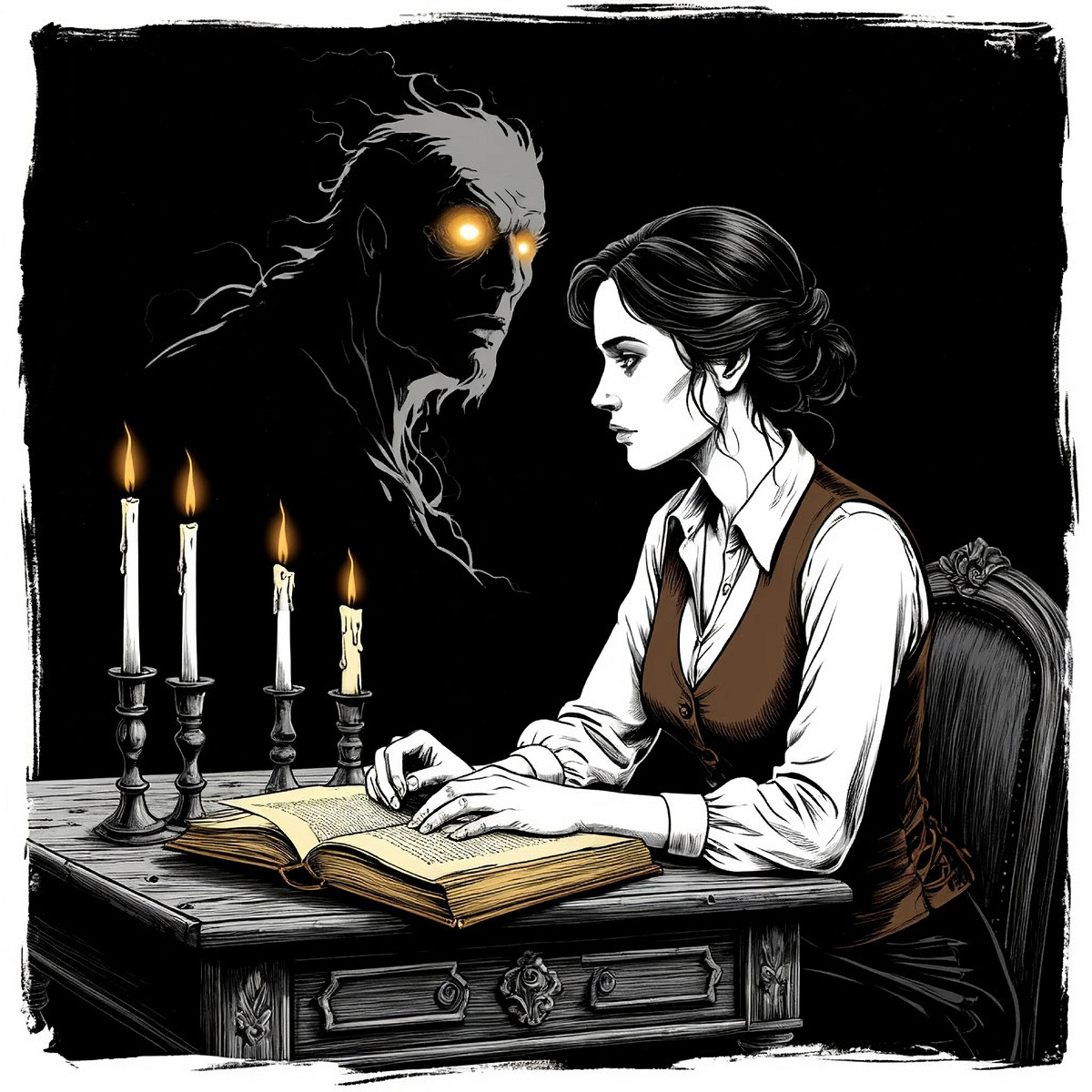 А остальные пять глаз видимо с другой стороны. Мутноватый тип, как не крути