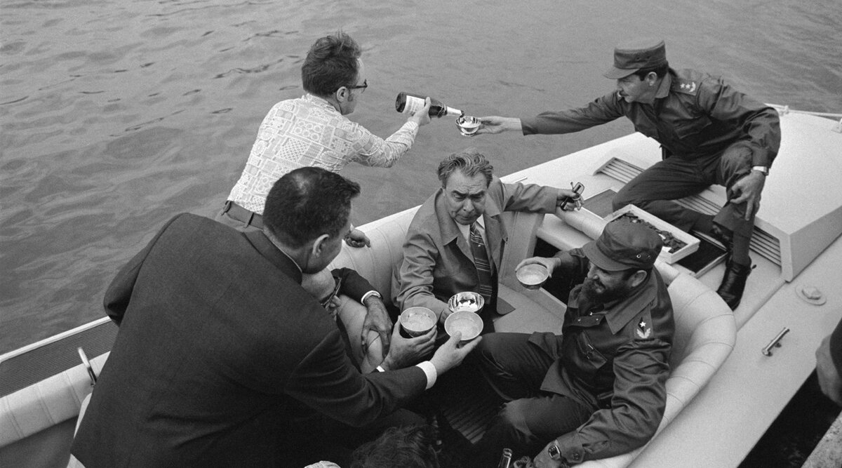 С братьями Кастро