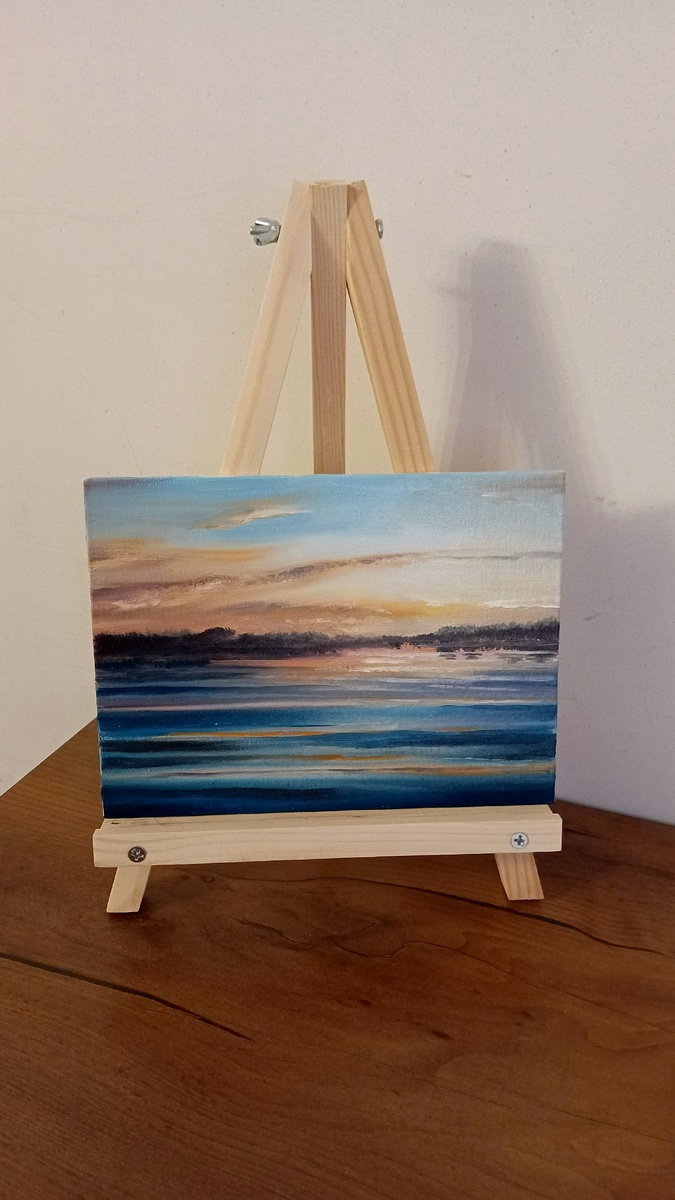 Поставила сохнуть. 