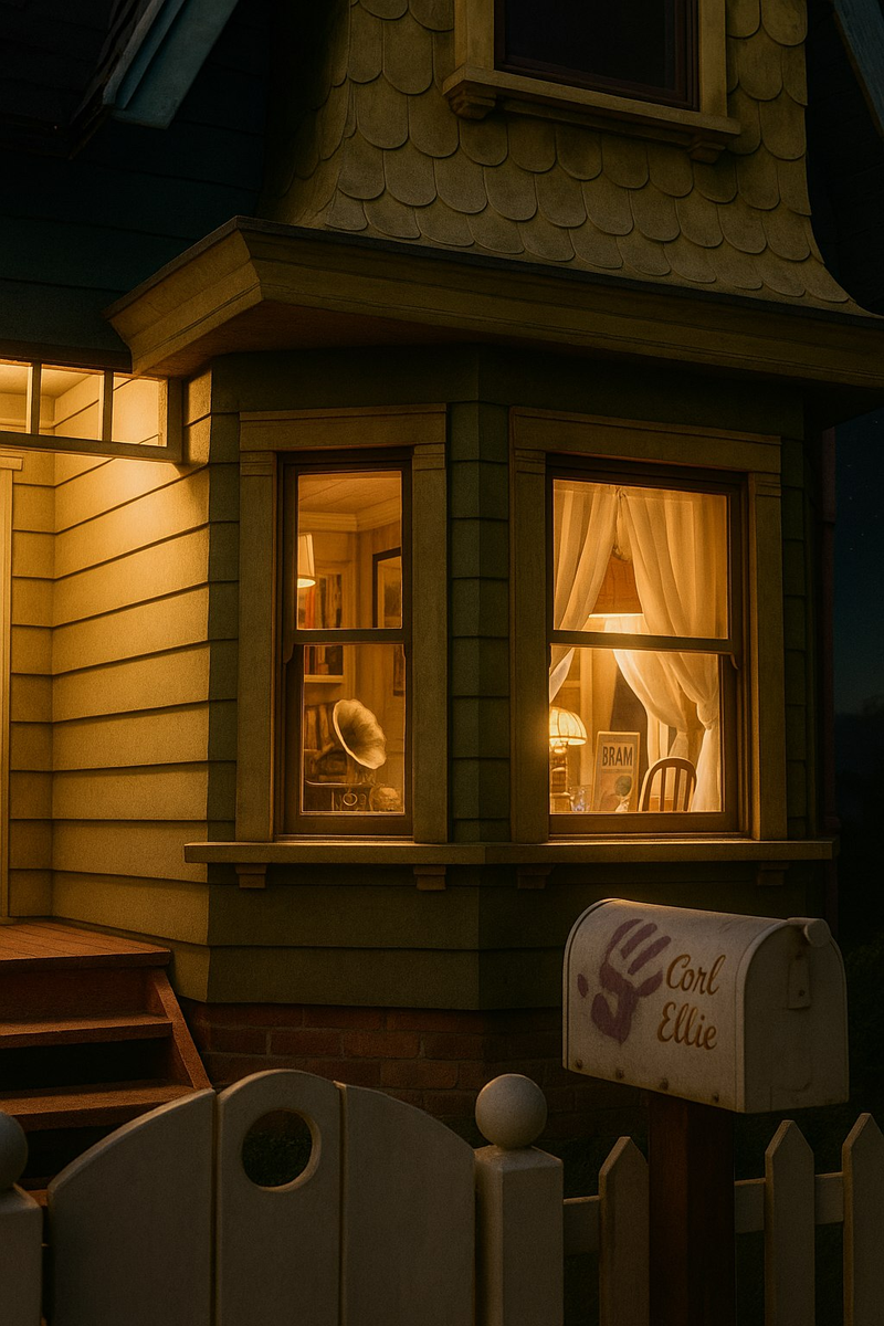 Сколько стоит дом из мультфильма «Вверх» в России?