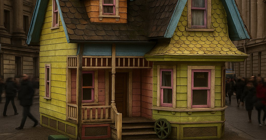 Сколько стоит дом из мультфильма «Вверх» в России? Считаем реальную цену и проверяем, хватит ли шариков