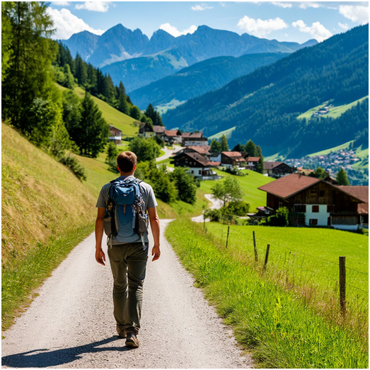 Сгенерировано ИИ- возвращение домой  после …..