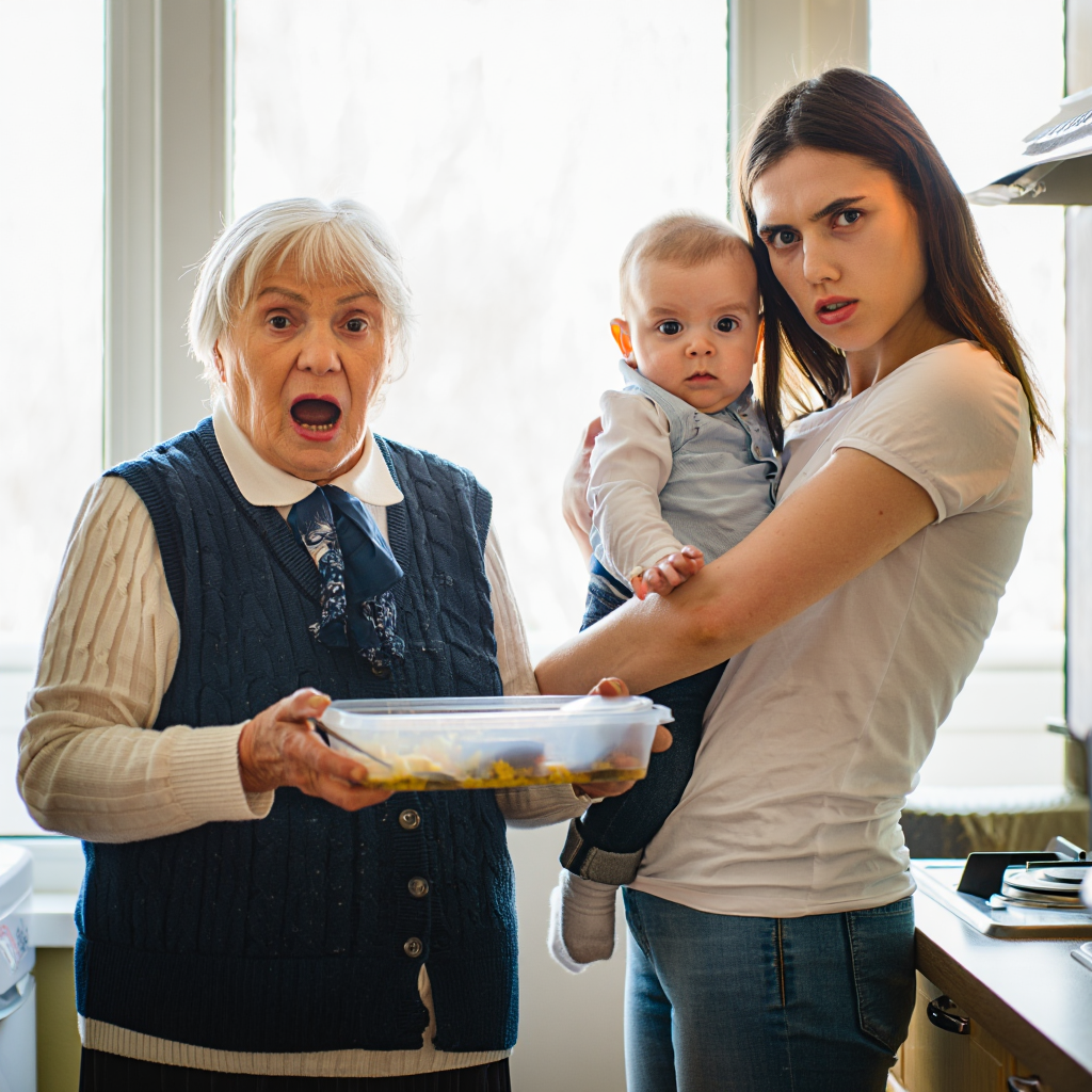 — Свекровь сказала «Я лучше знаю, как кормить ребёнка».— «Тогда кормите своего. Моего — не трогайте», — ответила я.