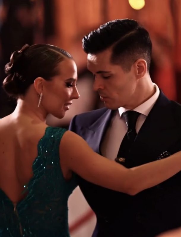    Луис и Лерчек, кадр из видео танцора