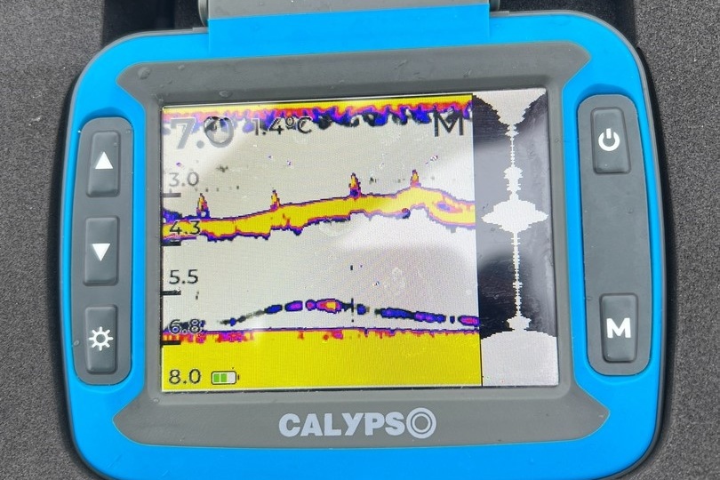 Можно ли заряжать эхолот Calypso на морозе?