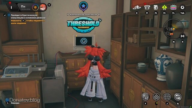    Точка перехода к активности «Критическая симуляция: Эхо перепутья» в ZZZ