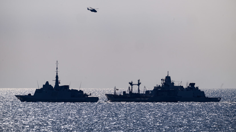     Военные корабли НАТО Gettyimages.ru Bernd von Jutrczenka / picture alliance