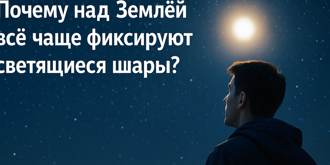 Почему над Землёй всё чаще фиксируют светящиеся шары?