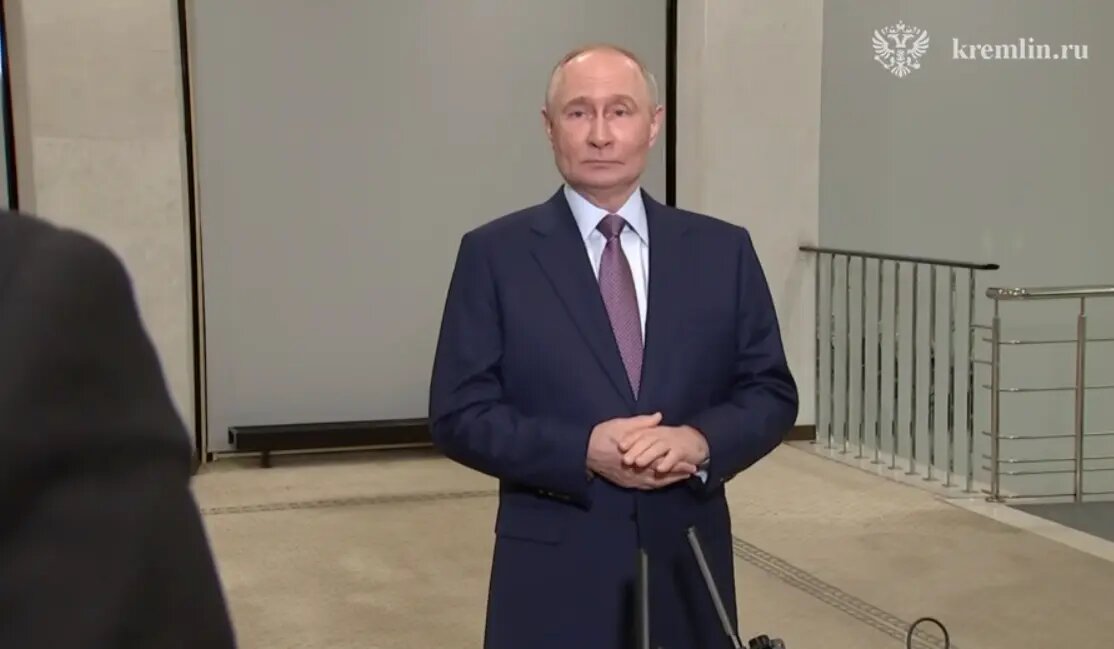    Владимир Путин. Фото: скриншот видео Кремля