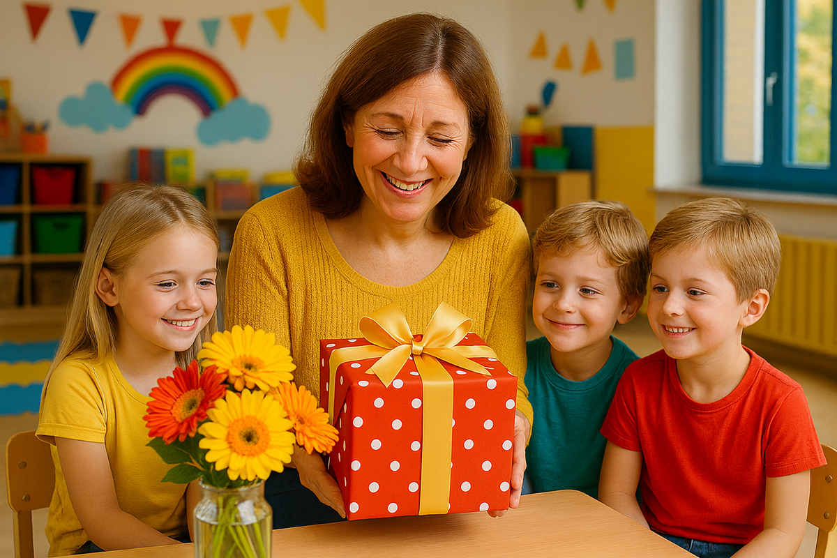 Подарок воспитателю на День Рождения