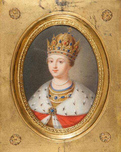 Жан-Анри Беннер. Портрет царевны Софьи Алексеевны, 1821.