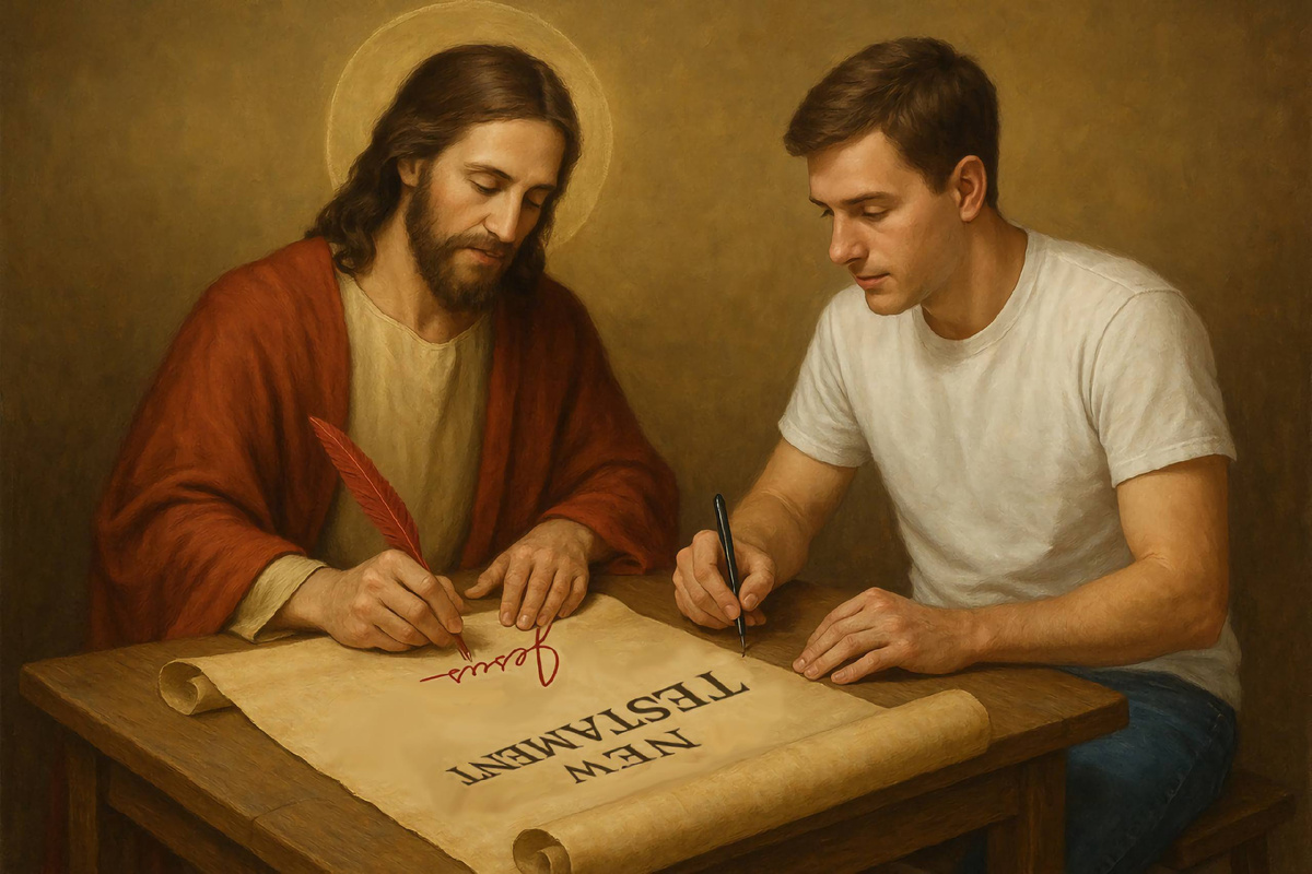 Новый завет -- договор между Богом и человеком