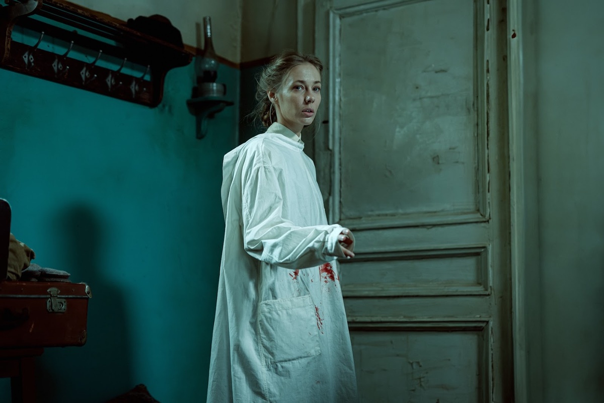 Актриса Татьяна Бабенкова в роли Веры Трешниковой