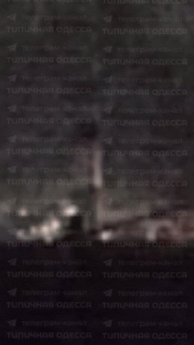    Прилёты "Гераней" по ТЭЦ в Одессе. Видео: "Типичная Одесса"