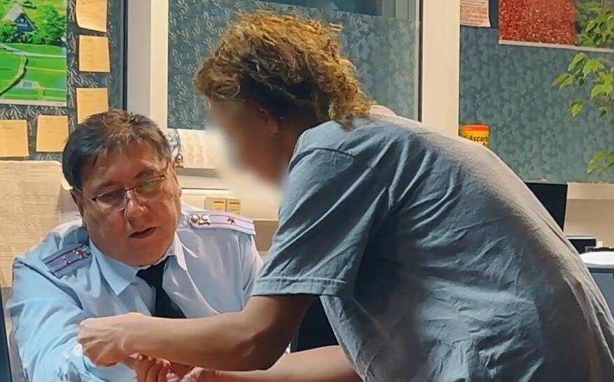    Источник фото: скрин видео t.me/IrinaVolk_MVD