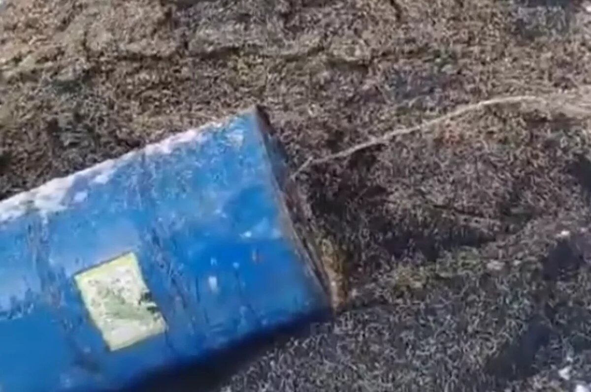    Опасные отходы обнаружили недалеко от поселка Леонидово на Сахалине