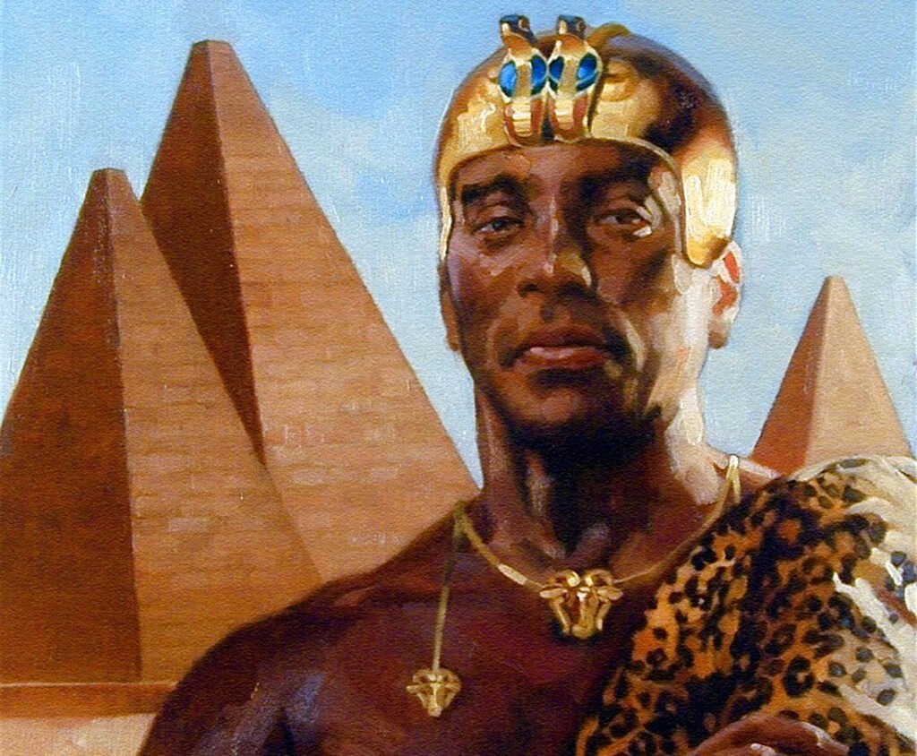 Воин-меджай из Нубии / © pinterest.com