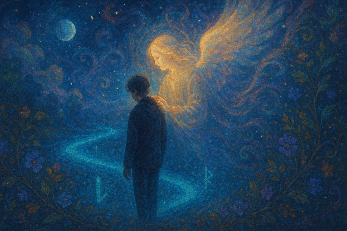 Руна Лагуз и послание Ангела-Хранителя: гадание на рунах для тех, кто ищет знак и доверяет интуиции