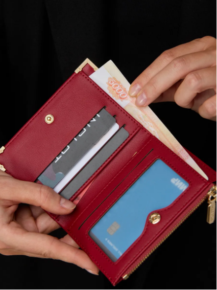 Маленький кошелёк-картхолдер