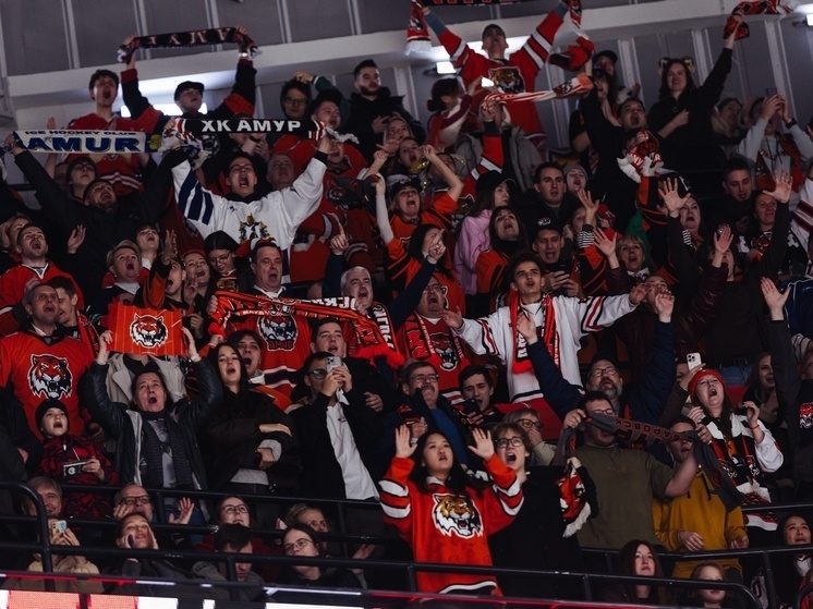     Не дотерпели: Хабаровский «Амур» прервал победную серию, уступив московскому «Динамо». Фото: ХК "Амур"