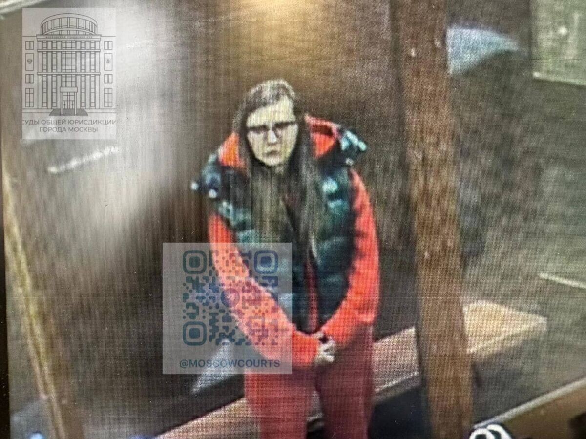   Татьяна Бондаренко в Басманном суде Москвы© Суды общей юрисдикции города Москвы/Telegram