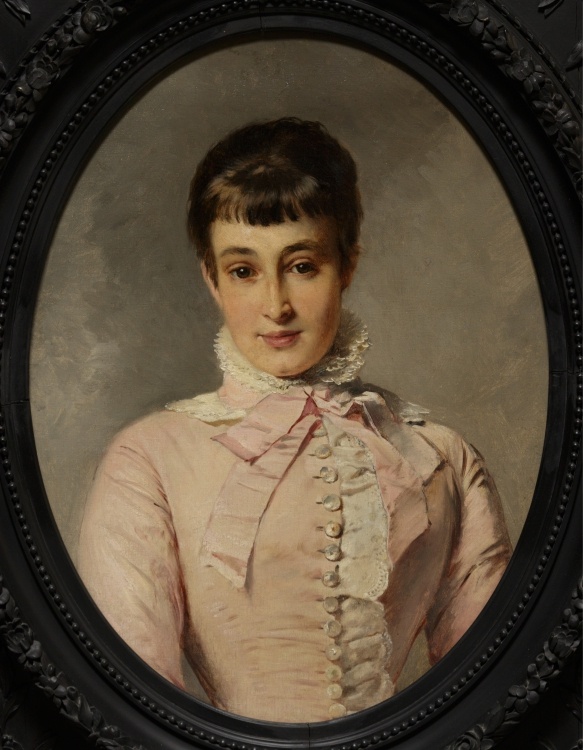 Портрет М.А. Бутиной. 1890-е. Холст, масло. Художественный музей Алтайского края.