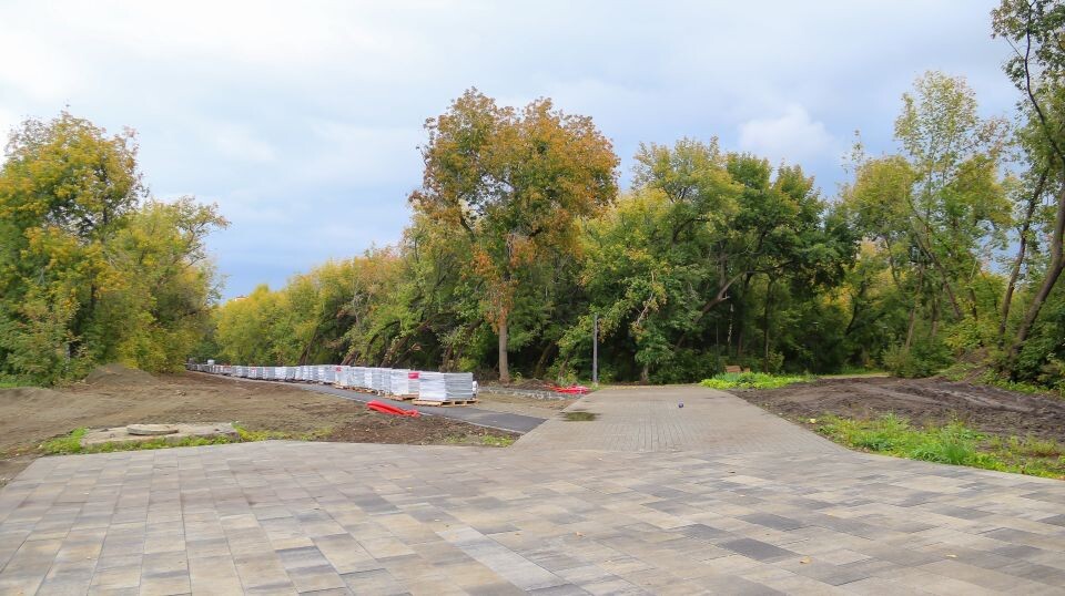    Парк им. Ленина. Сентябрь 2025 года. Источник: Виталий Барабаш