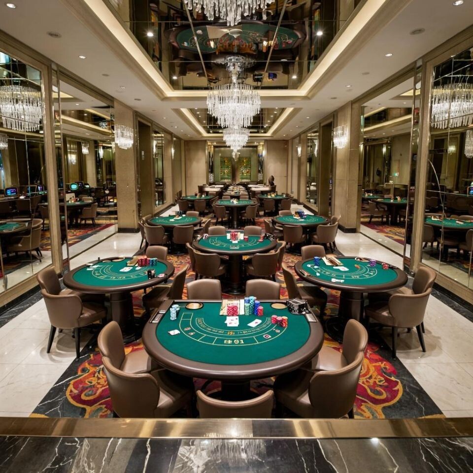    Игорная зона. Казино. Источник: Нейросеть kandinsky21