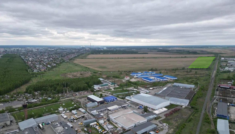    25 га под коммерцию около аэропорта. Источник: ДОМ. РФ