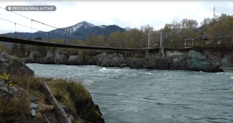    «Рублевский» мост через Катунь. Источник: «ТВ-Толк»