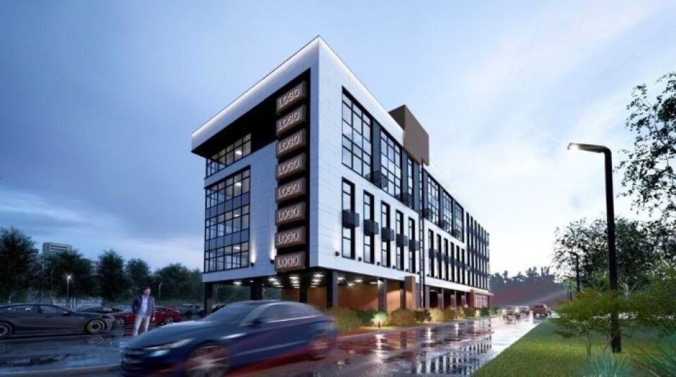    Проект БЦ на ул. Багряной. Источник: ГК «Алгоритм»