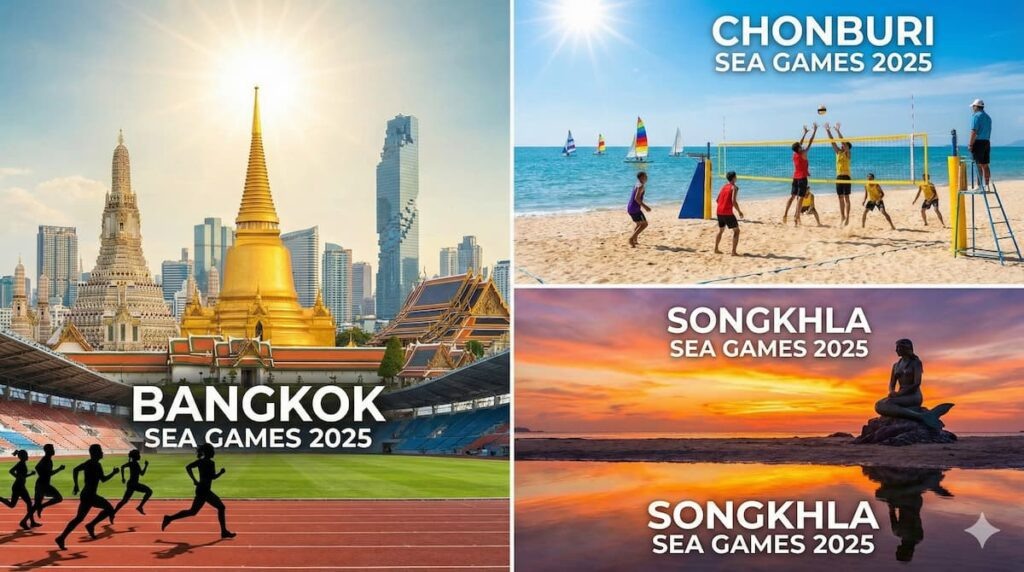    Таиланд 2025: Путеводитель по провинциям SEA Games