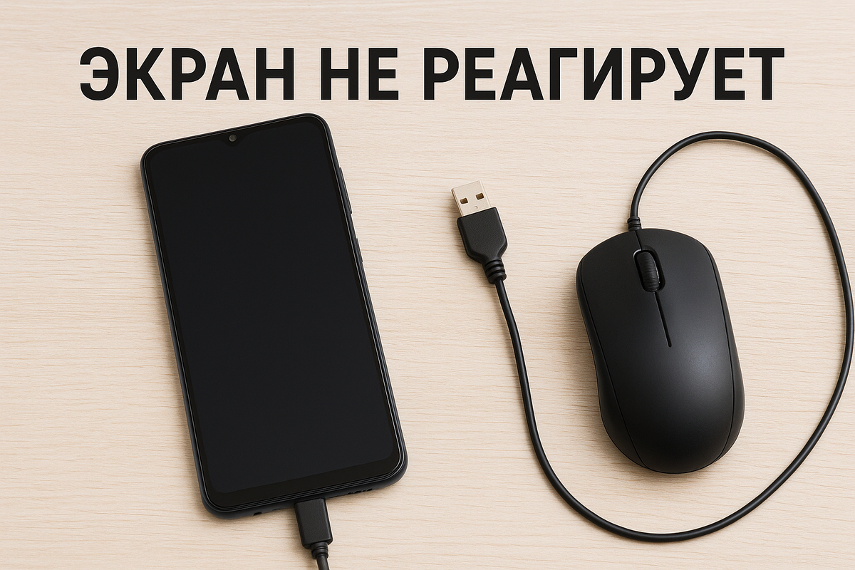 Экран смартфона не реагирует: как спасти фото и видео