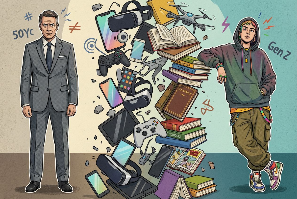 А вы задумывались о разнице поколений?