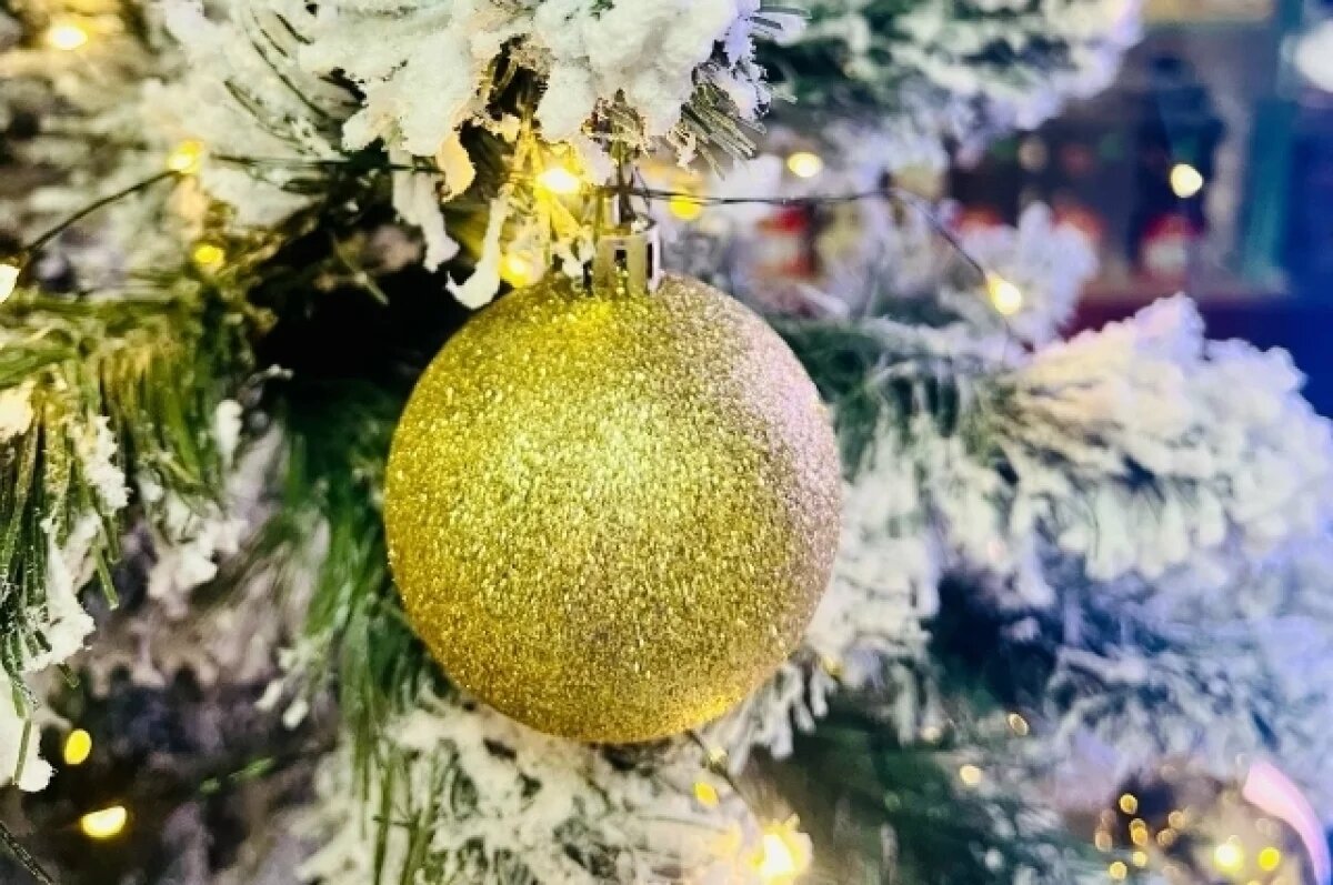    Саратовцы попросили запретить "осеннее" украшение новогодних елок