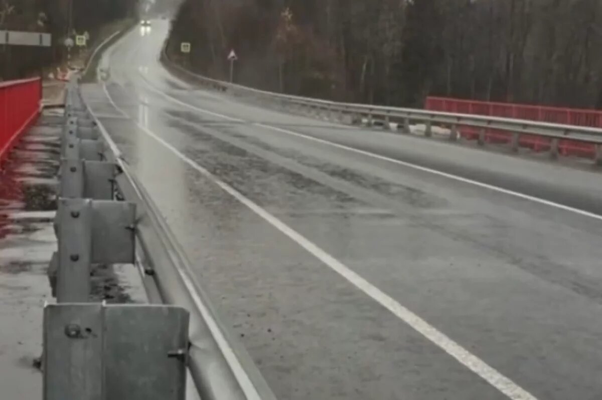    В Калужской области отремонтировали мост через реку Калужку